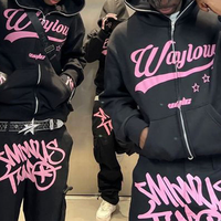 Sweat-shirts à capuche zippés intégraux personnalisés, épais (500 GSM), 100 % coton, à épaules tombantes, pour hommes – Vêtements en gros pour fabricants