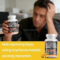 Capsules OEM de Curcuma, Curcumine, Berbérine et Cannelle de Ceylan – Complément Alimentaire pour le Soutien Glycémique, la Santé Métabolique et l'Énergie