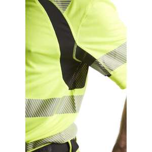 Blaklader-เสื้อยืดป้องกัน UV 339710133399XL Hi-Vis สีเหลือง/สีดำ-EAN 7330509655207ชุดทำงาน HI-VIS - Product Image 5