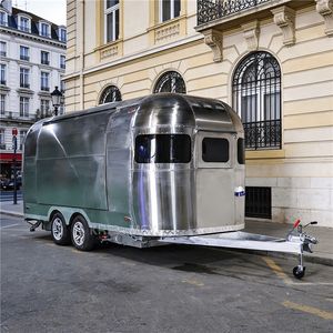 Remorques de concession, Remorque bar mobile, Camion de café, Kiosque de restauration de rue extérieur, Chariot de vente, Camionnette à glaces - Product Image 3