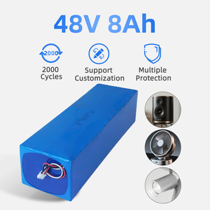 공장 도매 48V 8Ah 원통형 리튬 이온 배터리 18650 리튬 배터리 셀 - Product Image 3