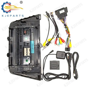 Radio con pantalla táctil para coche, estéreo automático, marco de consola de navegación de 10,0 pulgadas con RDS GPS, arnés de cableado completo para <span class=keywords><strong>2019</strong></span> VWs Tiguans - Product Image 1