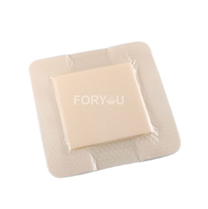 Batas berpakaian busa silikon untuk pembuangan tekanan dan pembuangan kaki diabetes - Product Image 1