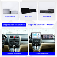 Autoradio multimédia Android 15 pour Honda CR-V 2007-2011 avec Carplay et GPS intégré
