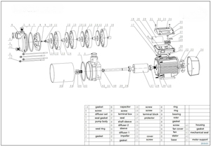 Pompe centrifuge multi-étages auto-amorçante <span class=keywords><strong>CMCP</strong></span> - Product Image 4