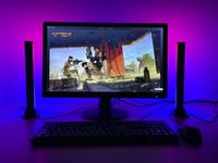 Éclairage d'ambiance de jeu à LED intelligent DC5V Port USB Rhythm Dynamic RGB Desktop LED Bar Light
