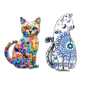 कारखाने कस्टम लोगो कैट चर्च डिजाइन रेसिन मुद्रण मोंटेनेग्रो स्मारिन फ्रिज मैग्नेट - Product Image 2