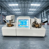 Analyseur automatique de point d'éclair et de point de combustion TPOC-600 pour coupelles ouvertes et fermées, conforme aux normes ASTM D93 et ASTM D92 (Pensky-Martens Cleveland)