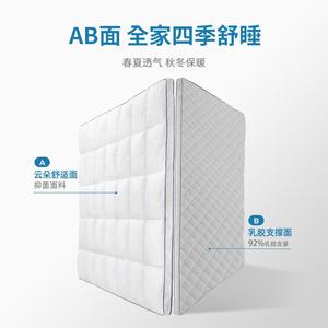 Matelas en latex Nittaya Cloud Feel 180x200cm, réversible, fermeté moyenne, soutien de la colonne vertébrale, antibactérien, toutes saisons, usage domestique - Product Image 1