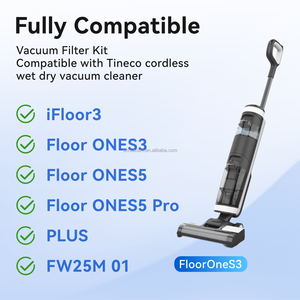 Lot de 6 filtres de remplacement pour les aspirateurs sans fil secs et humides IFloor 3 et Floor <span class=keywords><strong>One</strong></span> <span class=keywords><strong>S3</strong></span> - Product Image 2