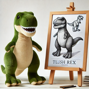 Bán buôn tùy chỉnh Khủng long đồ chơi sang trọng siêu mềm Đồ chơi vải với PP bông lưới lót trẻ em Quà tặng sinh nhật - Product Image 1