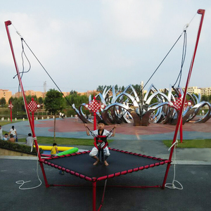 Giá cả cạnh tranh điện đôi chỗ ngồi <span class=keywords><strong>Bungee</strong></span> <span class=keywords><strong>Trampoline</strong></span> cho trẻ em người lớn giải trí <span class=keywords><strong>Bungee</strong></span> nhảy <span class=keywords><strong>Trampoline</strong></span> công viên của nhà máy - Product Image 3