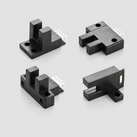 Sensor Fotoelektrik Infrared Plug-in Slot 5mm, Akurasi Pengulangan 3KHz, Ketepatan 0.03mm, IP50 untuk Deteksi Kecepatan Tinggi, NPN PNP Groove