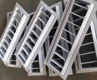 Diffuseur de jet de plafond pour systèmes de ventilation Dispositif de vent en forme de tambour d'échappement pour hôpitaux Parcs Écoles Solution de conception graphique