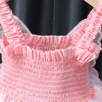 Robe de Princesse d'Été pour Bébé Fille, Tout-Petit, avec Ailes de Papillon Fée 3D, Bretelles et Maille Mignonne et Tendance