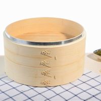 Papel Antiadherente para Dim Sum, Juego de Ollas Apilables y Vaporeras, Una Olla para Cocinar Comida al Vapor, Vaporera de 8 Agujeros