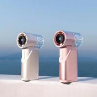 Ventilateur portable pliable USB-C 2026 Pro Turbo à 100 vitesses réglables avec écran numérique (Débit d'air industriel, support OEM)