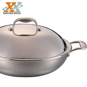 <span class=keywords><strong>Wok</strong></span>-cocina china de acero inoxidable, <span class=keywords><strong>Wok</strong></span> con asas, suministro de fábrica - Product Image 6