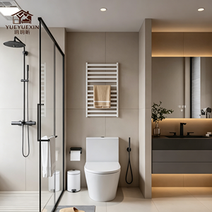 Elegante <span class=keywords><strong>Mobile</strong></span> <span class=keywords><strong>Bagno</strong></span> Moderno Sospeso <span class=keywords><strong>con</strong></span> Vano Lavatrice Integrato - Product Image 3