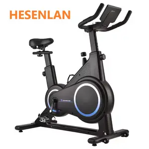 2024海森兰YC-700旋转训练器健身房飞轮可调固定式家用室内自行车旋转运动健身车
