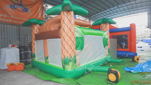 Lilytoys Château Gonflable Personnalisé Jungle Animaux Maison de Rebond Gonflable <span class=keywords><strong>pour</strong></span> Enfants <span class=keywords><strong>pour</strong></span> l'Extérieur - Product Image 3