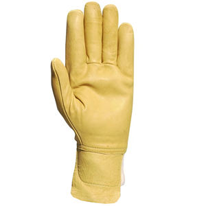 PK gants de sécurité en fer, gants de conducteur en cuir sans doublure, gants de travail en gros - Product Image 5