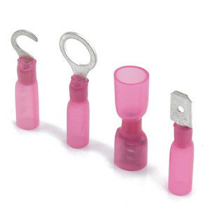 IQIHUI Insulated Heat Shrink Connector <b>Kit</b> 270Pcs AWG12-22 <b>Electrical</b> Wiring Connectors Plastic Storage Box - Product Image 4