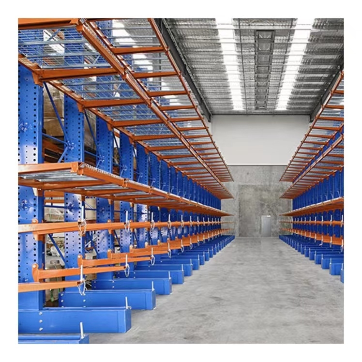 Customized Q235B Steel Structures Cantilever Racks