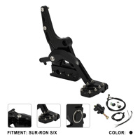 Kit de pompe de levier de frein à pied J-20 QF noir compatible avec Surron Light Bee X S, pour mise à niveau de moto électrique tout-terrain