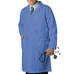 Delantal médico no tejido con instalaciones de protección frontal completa Delantal médico de tamaño personalizado con lazos para el cuello y la cintura - Product Image 5