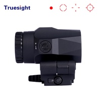 MG002 3X Magnifier 20mm Objective Lens 2 Diopter Adjustment 72mm Compact Matt Black Aluminium Red Dot High IP67 Waterproof