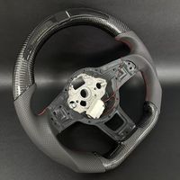 Volant sport en cuir carbone LED pour VW Golf 5 6 7 R MK6 MK7 MK8 Jetta Passat B8 Polo pour GTI