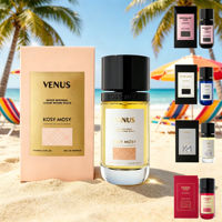 KOSY MOSY Venus 100ml EDP Parfum Glamour Parfum Chaleureux Flacon en Verre Lourd Parfum de Luxe pour Femme Cadeau