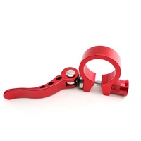 WXSNY 31.8mm 34.9mm levier de verrouillage de came en aluminium anodisé pince de tige de selle de vélo à dégagement rapide