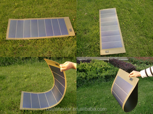 Panneau solaire flexible à film mince ETFE 18V, cellules certifiées CE, chargeur extérieur pour batteries externes - Product Image 4
