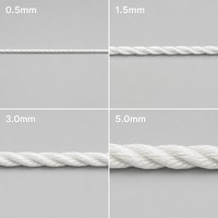 Corde en fibre de verre ignifuge haute tension à fil torsadé, haute résistance à la traction, pour le remplissage du cœur des câbles à fibres optiques 7-10KV