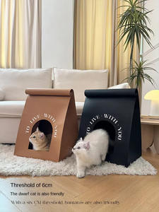 Venta al por mayor moderno integrado sin arañazos tablero para la <span class=keywords><strong>caspa</strong></span> para gatitos antideslizante verano Tmall integrado bolsa de papel Kraft plegable - Product Image 5