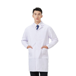 Chaqueta de Seguridad Certificada EN388, Anti-cuchillos, Anti-cortes, con Protección para el Cuello, Manga Larga, Uniforme Médico Blanco, Autodefensa - Product Image 3