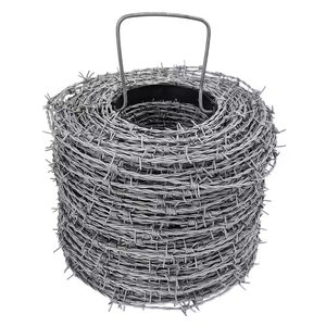 Malla de Alambre de Púas de Hierro Galvanizado para Cercas con Púas Uniformes y Alta Resistencia a la Tensión JBL008 JBL008 JBL008 JBL008 - Product Image 3