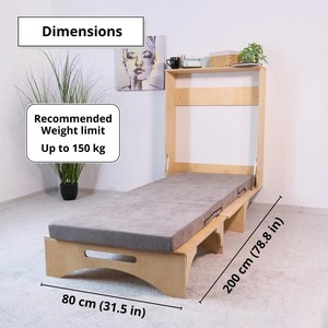 <span class=keywords><strong>Lit</strong></span> Murphy <span class=keywords><strong>mural</strong></span> avec bureau intégré, <span class=keywords><strong>lit</strong></span> simple pliable pour petits appartements, salon, OEM - Product Image 5