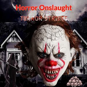 Máscara de Payaso de Látex para Halloween, Disfraz para Fiesta de Máscaras, Cosplay, Casco para Casa Embrujada, Capucha Aterradora RJMJ, Máscara de <span class=keywords><strong>Ghostface</strong></span> - Product Image 2