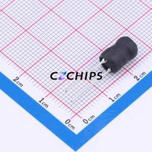 Inductor de Anillo de Color PDPTAT0608-101K / Componente de Orificio Pasante (THT), D7.5xL10mm 100uH 10% 820mA 242mOhm - Product Image 2