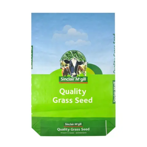 Brc Approved Food Grade pp Grain Seed Packaging Bag 15kg 20kg block bottom agriculture plant seed bag bopp laminated 25kg