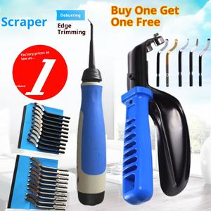 Strumento raschiatore raschiatore di qualità industriale manico in plastica NB1100 in acciaio inox smusso Trimmer ODM 1018 lama raschietto - Product Image 5