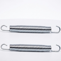 Ressort de compression hélicoïdal sur mesure en acier au carbone à extrémités fermées, haute résistance, pièce industrielle