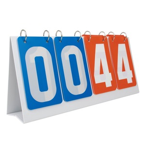 Dual Color Scoreboard For Billiards And Table Tennis PVC Two Digit Scoreboard Durable Competition Use - Product Image 1
