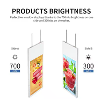 Écran LCD transparent 3D Pantalla 121 Tft Modules Panneau publicitaire Écran LCD suspendu
