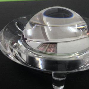 Aspheric Pmma Lens Round Customizable Size High Transmittance For Led Lighting Automotive Optics Security Applications - Product Image 1