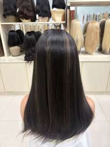 Wholesale HD <b>Lace</b> Front Wigs Chinese Hair Virgin Pre Plucked Natural Hairline Glueless Transparent <b>Lace</b> Breathable <b>Elastic</b> Small - Product Image 6