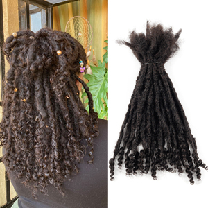 Cabello Brasileño al Por Mayor, Alta Calidad, Rizado Intermedio, 4, 6, 8, 10 Pulgadas, 0.6, 0.8, Totalmente Personalizable, Cabello Humano en Oferta - Product Image 4